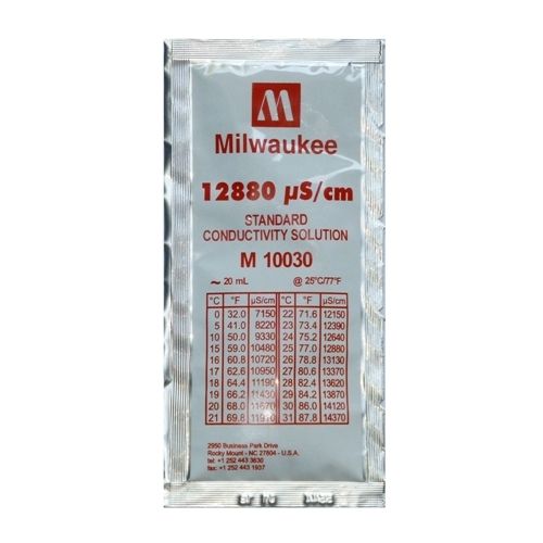 Milwaukee EC 12880 μS / cm 20ml - Calibration solution