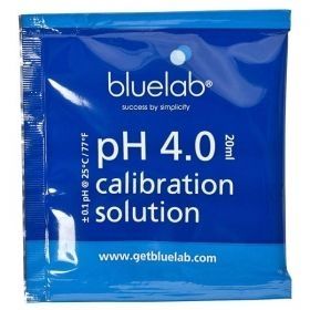 Bluelab pH 4.0 - 20ml - Calibration solution