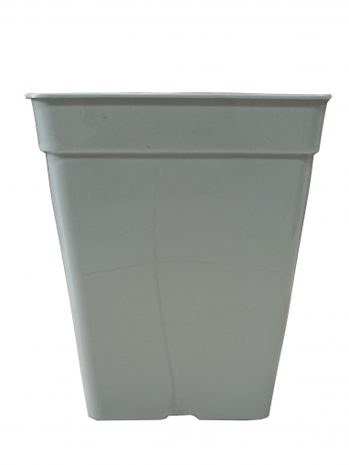 Square Grey Pot 11L - 250x250x260mm