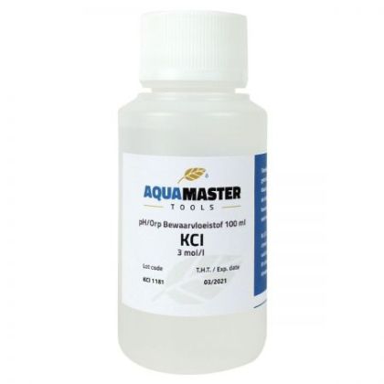 Aqua Master KCL 100 ML - ph tester maintenance solution