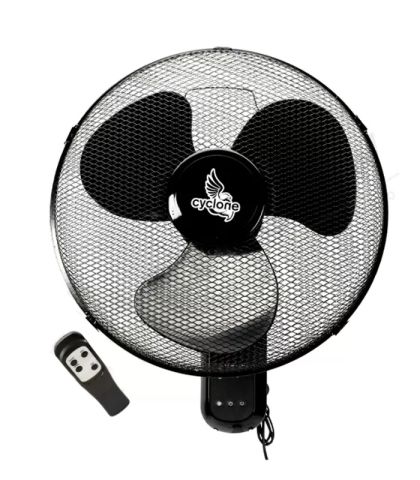 Cyclone 40cm - wall fan with remote control
