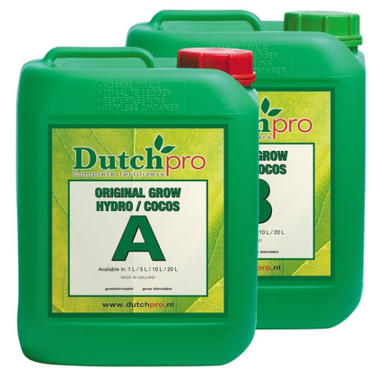 Original Hydro/Coco Grow /Hardwater/ A+B - growth base nutrient