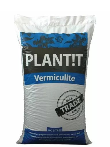 Вермикулит PLANT!T 100L (оригинален чувал) – Подобрител за субстрати