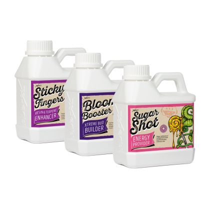 Xpert Nutrients Pack 1L - Bloom Booster, Sugar Shot, Sticky Fingers