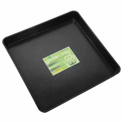 Universal Garden Tray 80x80cm for pot drainage and grow tent floor protection